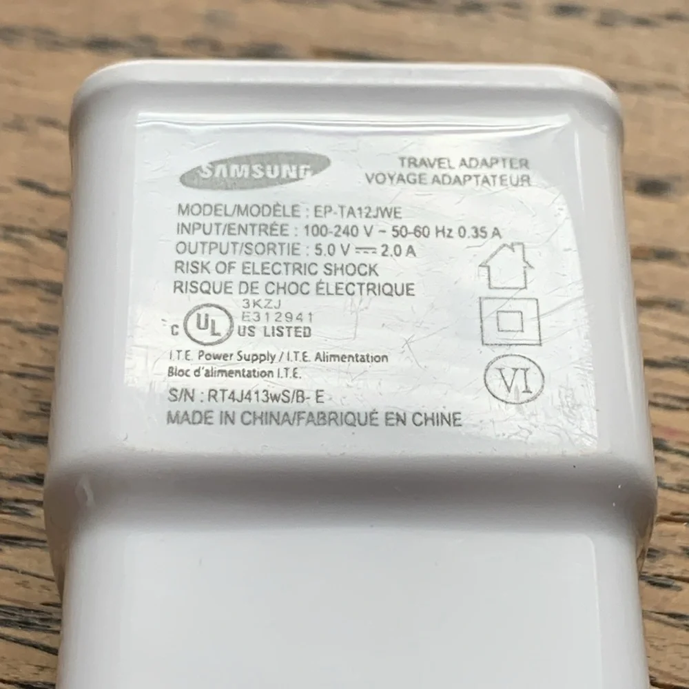 Samsung Charger Brick